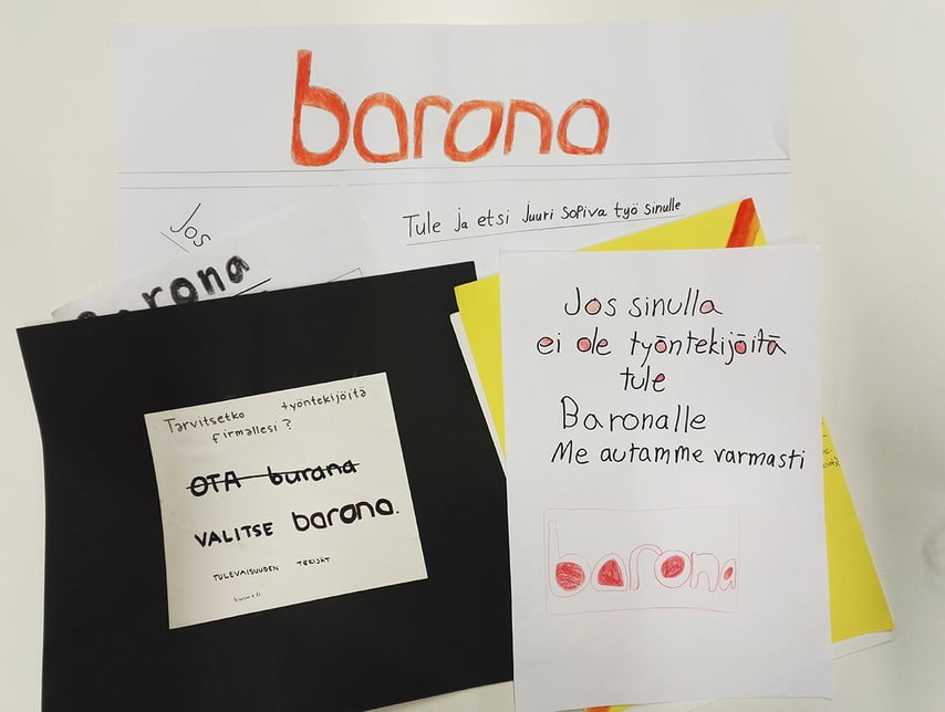 Yrityskylässä kuudesluokkalaiset saavat kokeilla työelämää