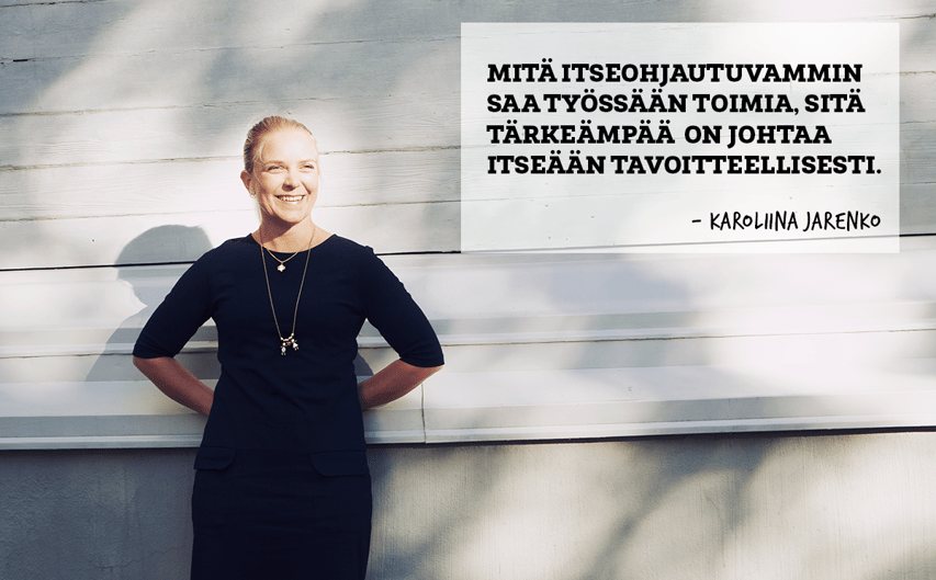 Ilman kirkasta päämäärää on mahdotonta kokea onnistumista työssään