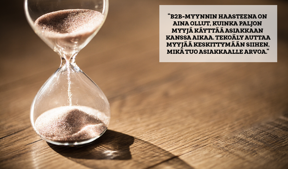 Tekoäly uudistaa myyjän työtä