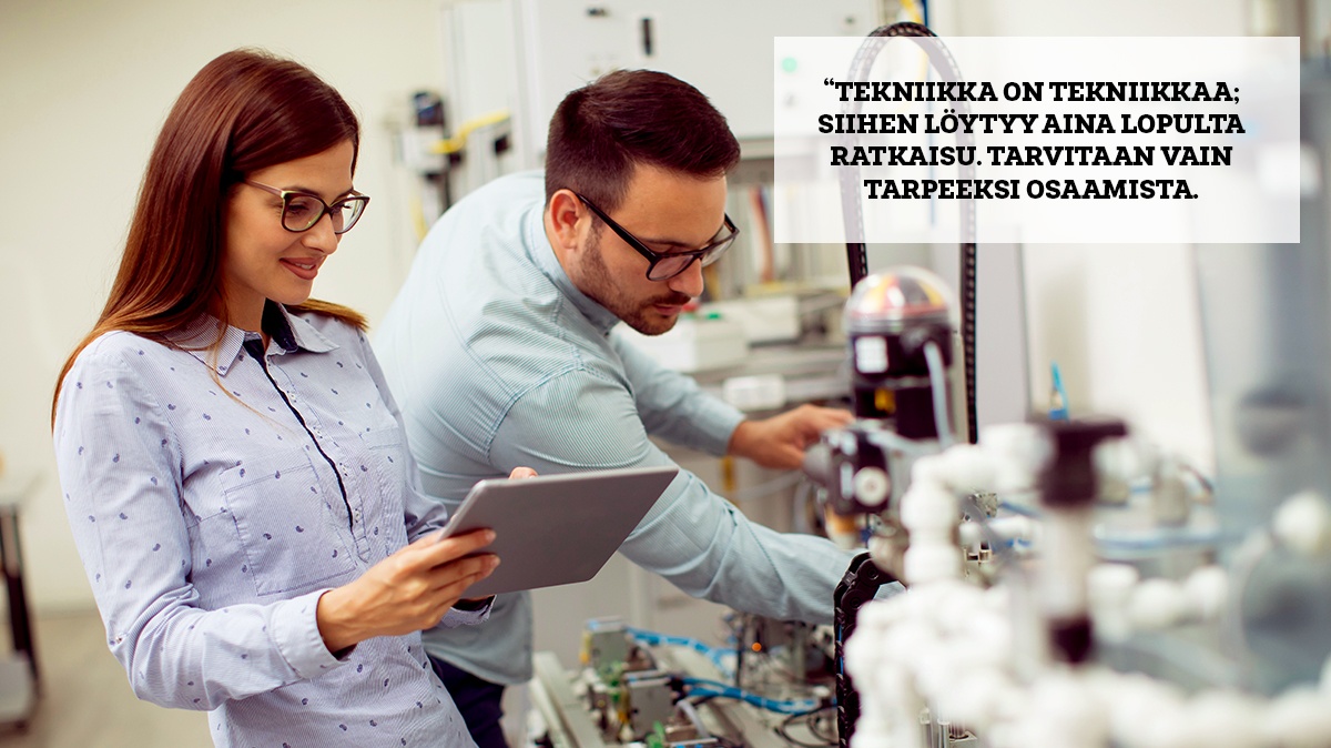 Teollisuuden alan digitaaliset palveluratkaisut ponnistavat ihmiskeskeisyydesta