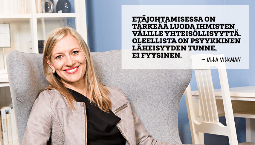 Viisi vinkkiä hyvään etäjohtamiseen