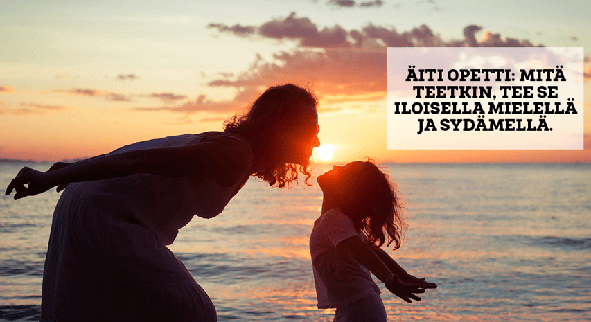 Äidin opeilla töissä Äidin opeilla töissä