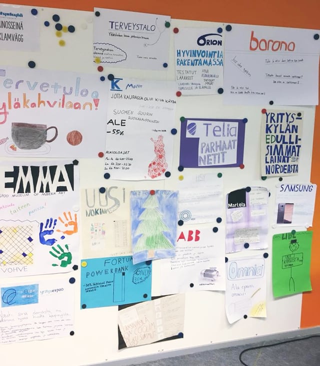 Yrityskylässä kuudesluokkalaiset saavat kokeilla työelämää