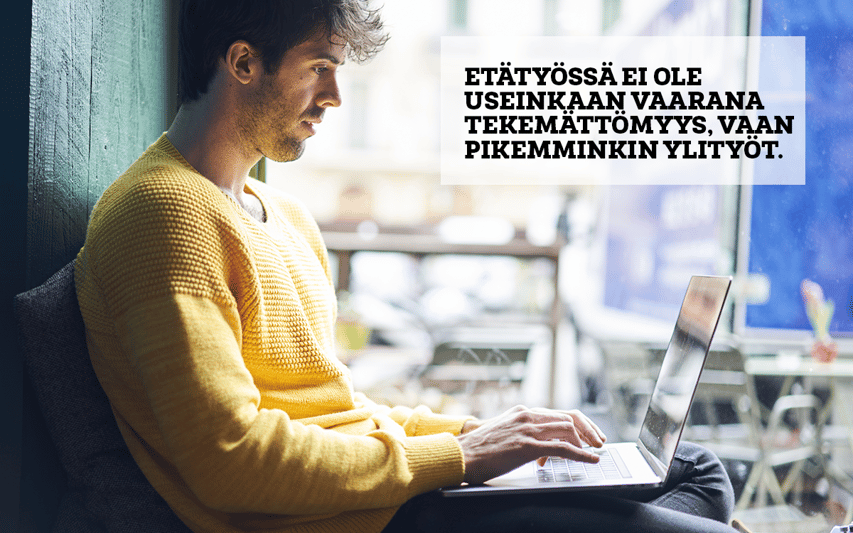 Etätyön johtaminen on erilaista, ei hankalaa