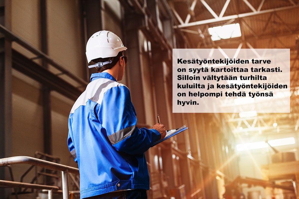 Kesätyöntekijät - ylimääräinen kustannus vai voimavara?