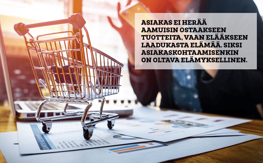 Kuluttajakäyttäytymisen muutos ohjaa myynnin ja asiakaspalvelun tulevaisuutta