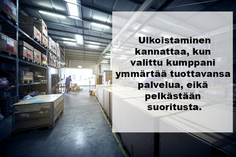 Onnistuneen logistiikan projektin avaimet - kannattaako kumppanuus?