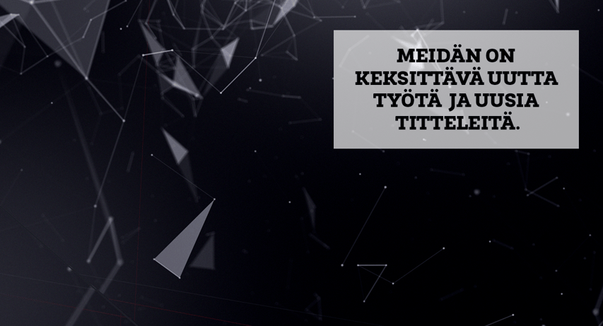 Selkein kiteytys työelämän murroksesta