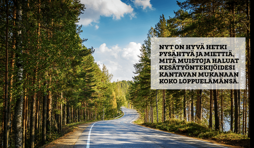 OODI KESÄTYÖNTEKIJÖILLE – ENSIMMÄISEN TYÖNANTAJAN ROOLI ON KORVAAMATON