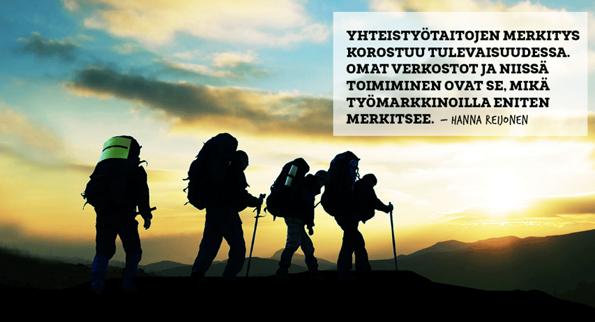 HANNA REIJONEN: TYÖN TULEVAISUUS ON VERKOSTOISSA