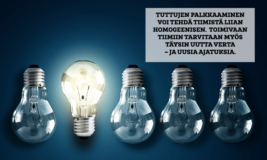 Hyödynnä verkostot rekrytoinnissa – jos tiedät riskit